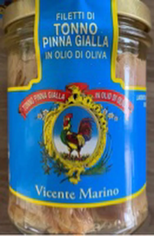 Filetti di tonno pinna gialla