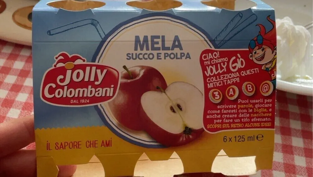 Mela succo e polpa