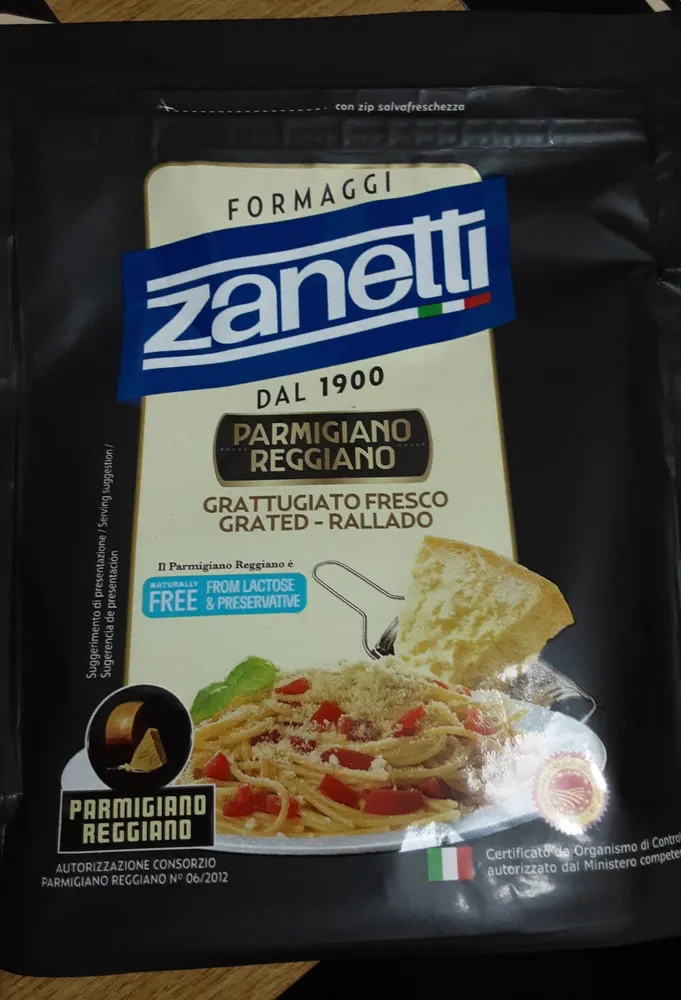 Parmigiano grattugiato