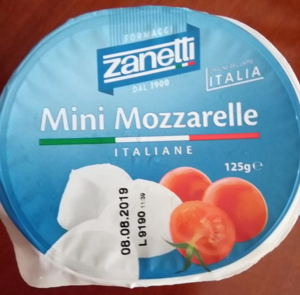 Mini Mozarella Italiana 125 grs