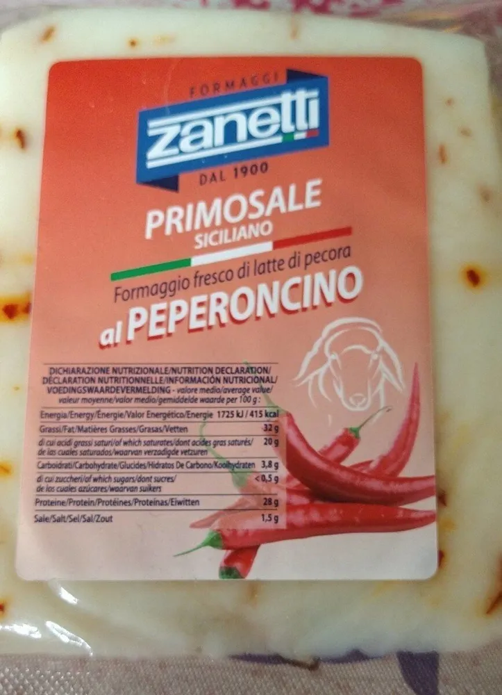 Primo sale siciliano al peperoncino