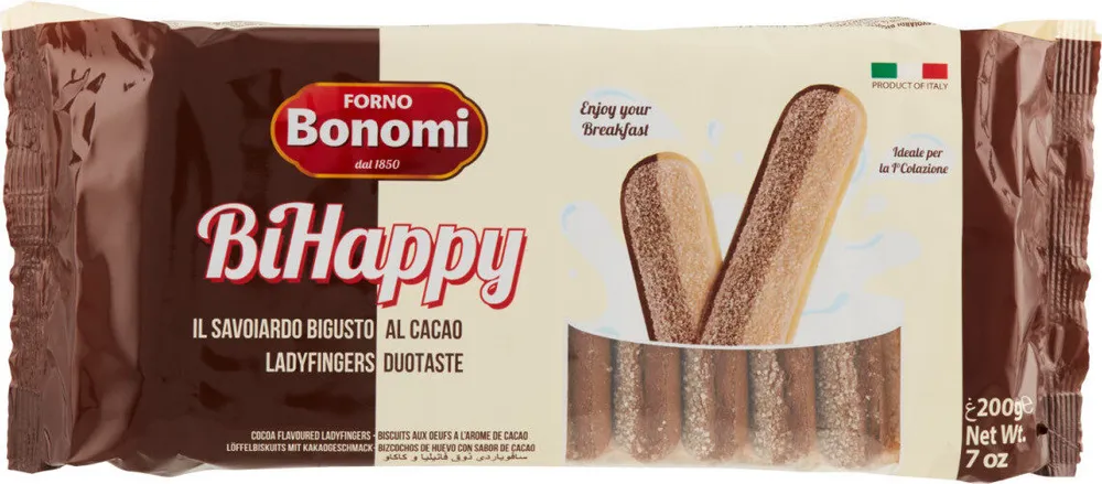 Bihappy il savoiardo bigusto al cacao