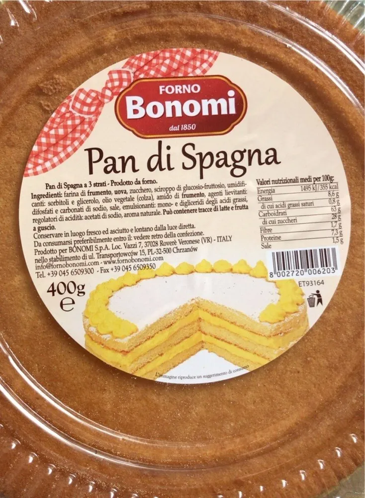 Pan di spagna