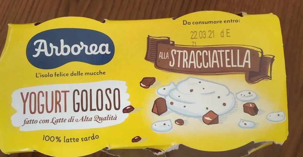 Yogurt alla stracciatella