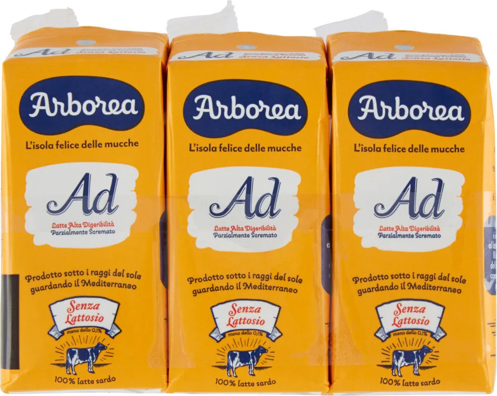 Latte ad alta digeribilità parzialmente scremato