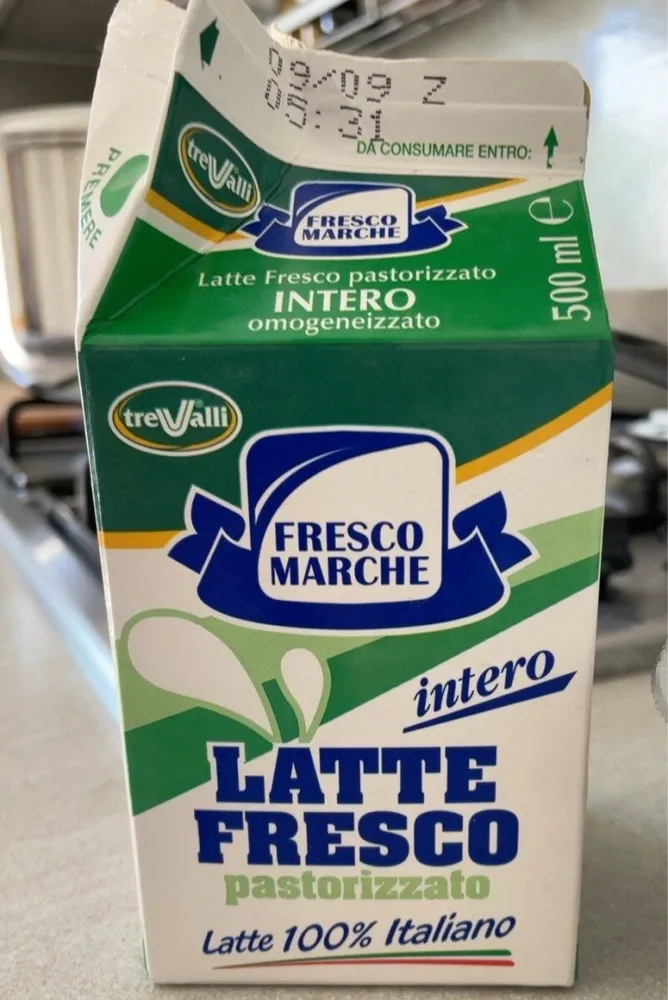 Latte fresco pastorizzato