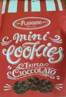 Mini cookies triplo cioccolato