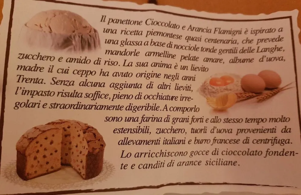 Panettone Chocolate and Fig 1KG