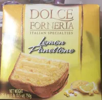 Lemon panettone