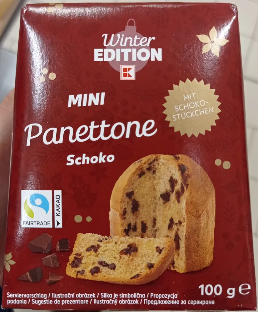 Mini panettone Schoko