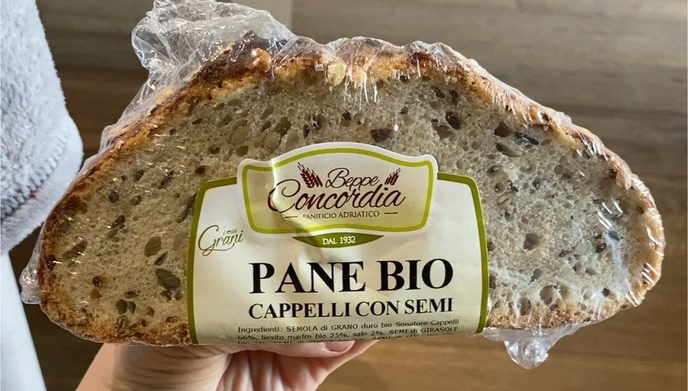 Pane bio cappelli con semi