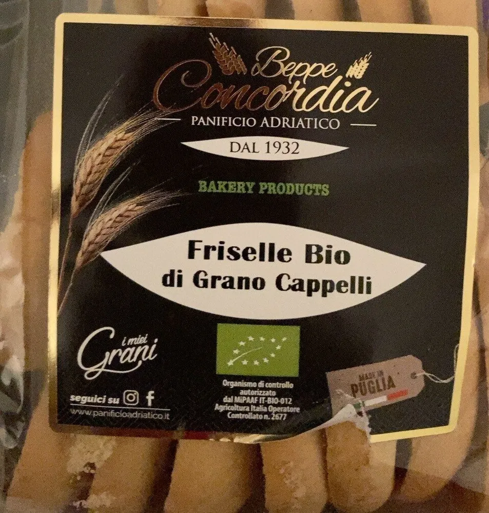 Friselle bio di grano cappelli