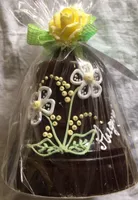 Cioccolato fondente decorato