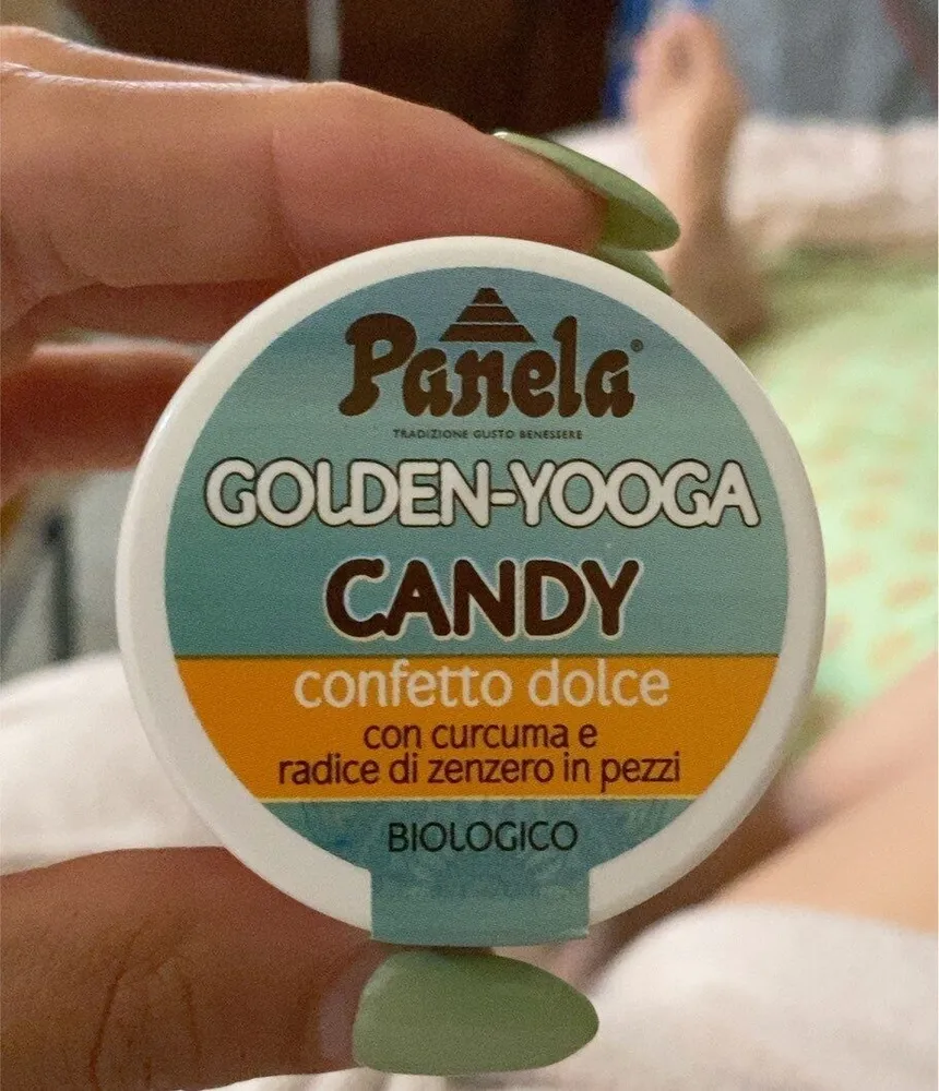 Golden yoga candy