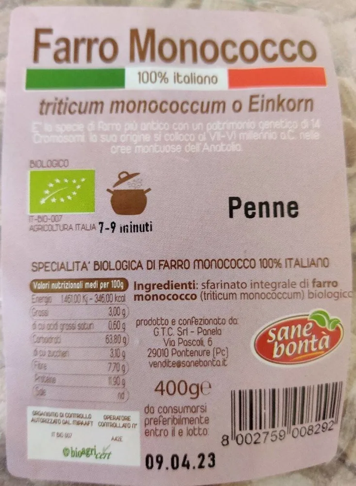 Farro monococco