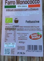 Fettuccine di farro monococco bio