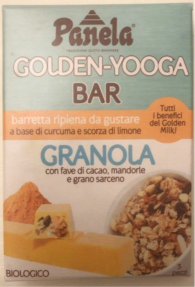 Golden-yooga granola bar