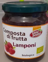 Composta di frutta lamponi