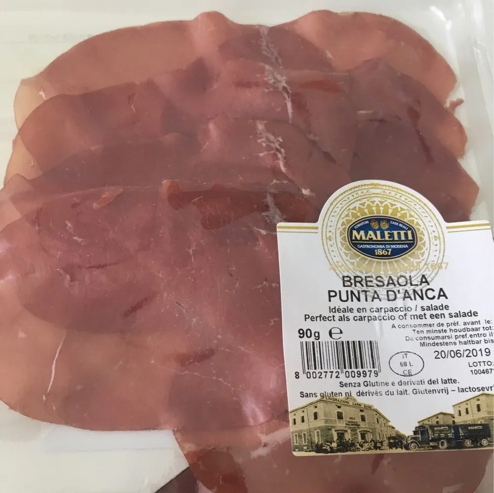Bresaola punta d'anca