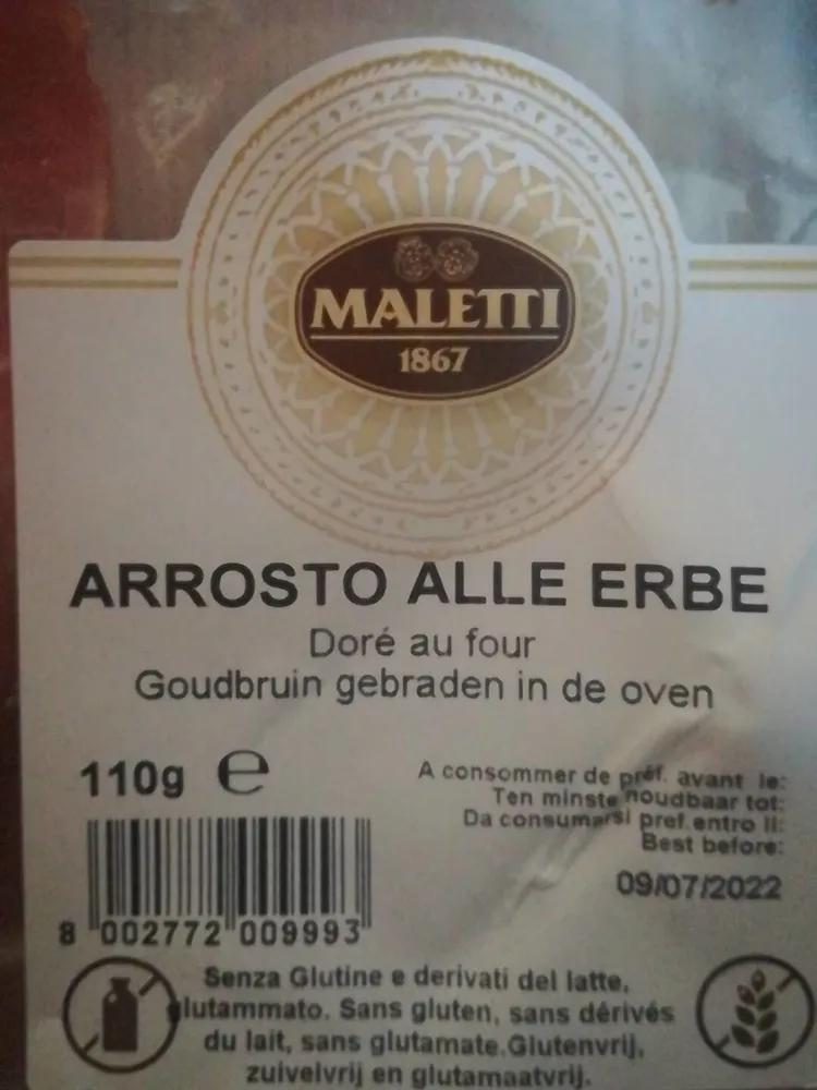 Arrosto alle erbe