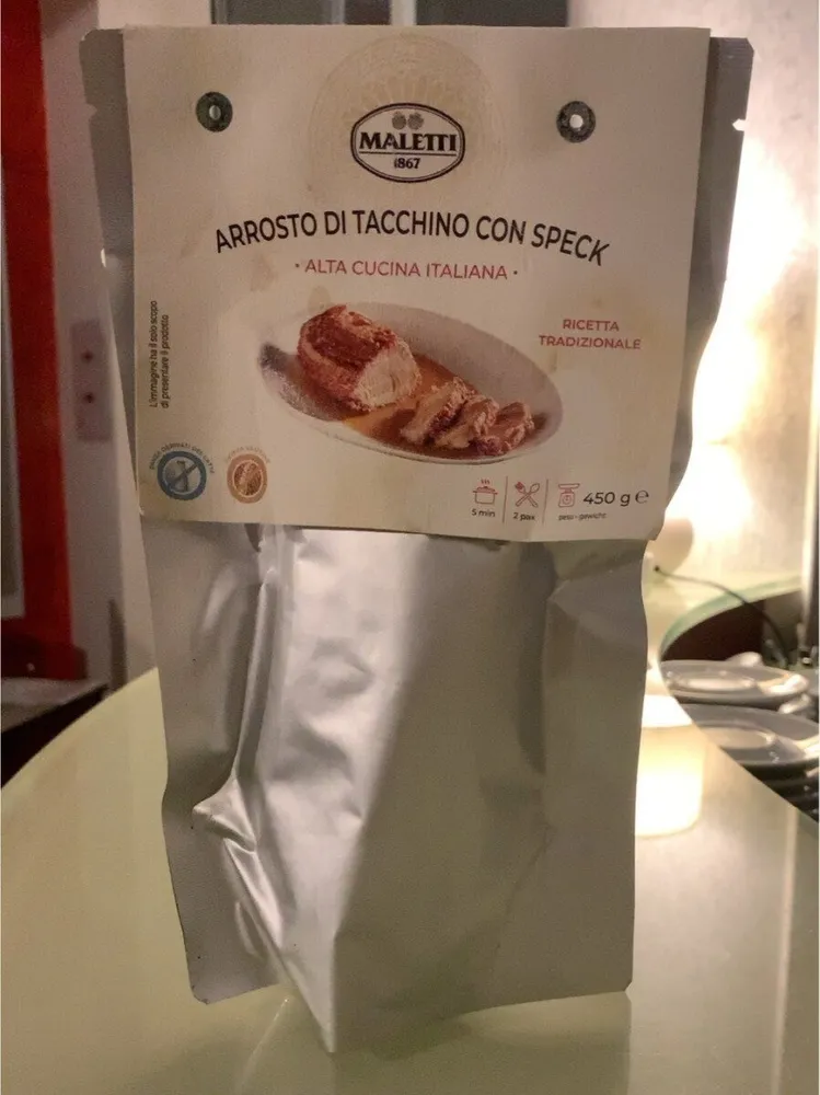 Arrosto di tacchino con speck