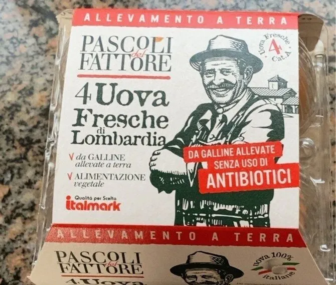 Uova fresche di lombardia