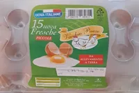 15 Uova Fresche Piccole