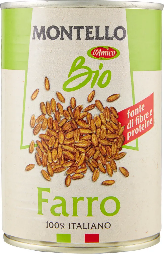 Farro bio lessato al naturale
