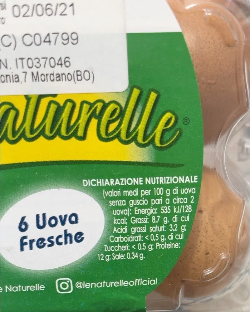 Uova fresche