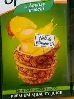 Spremuta di Ananas freschi