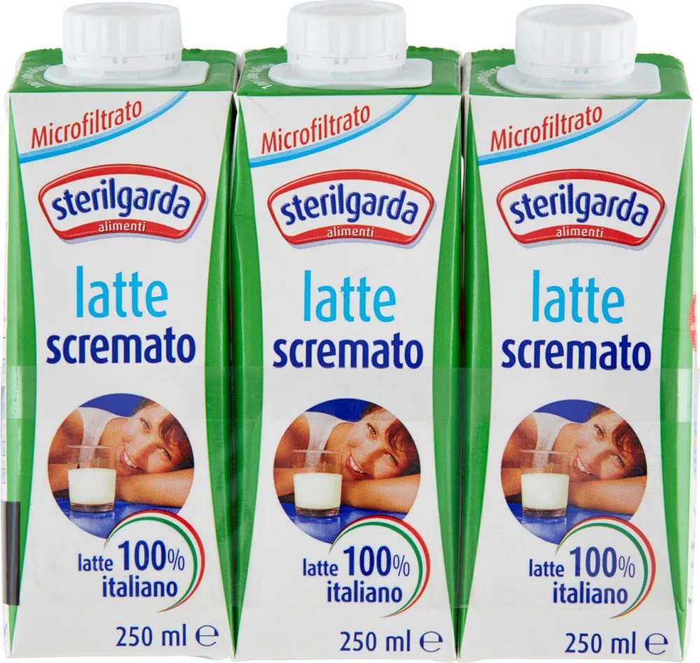 Latte scremato sterilgarda piccolino