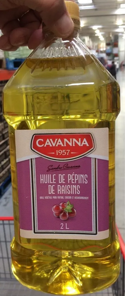 Huile pepins de raisins