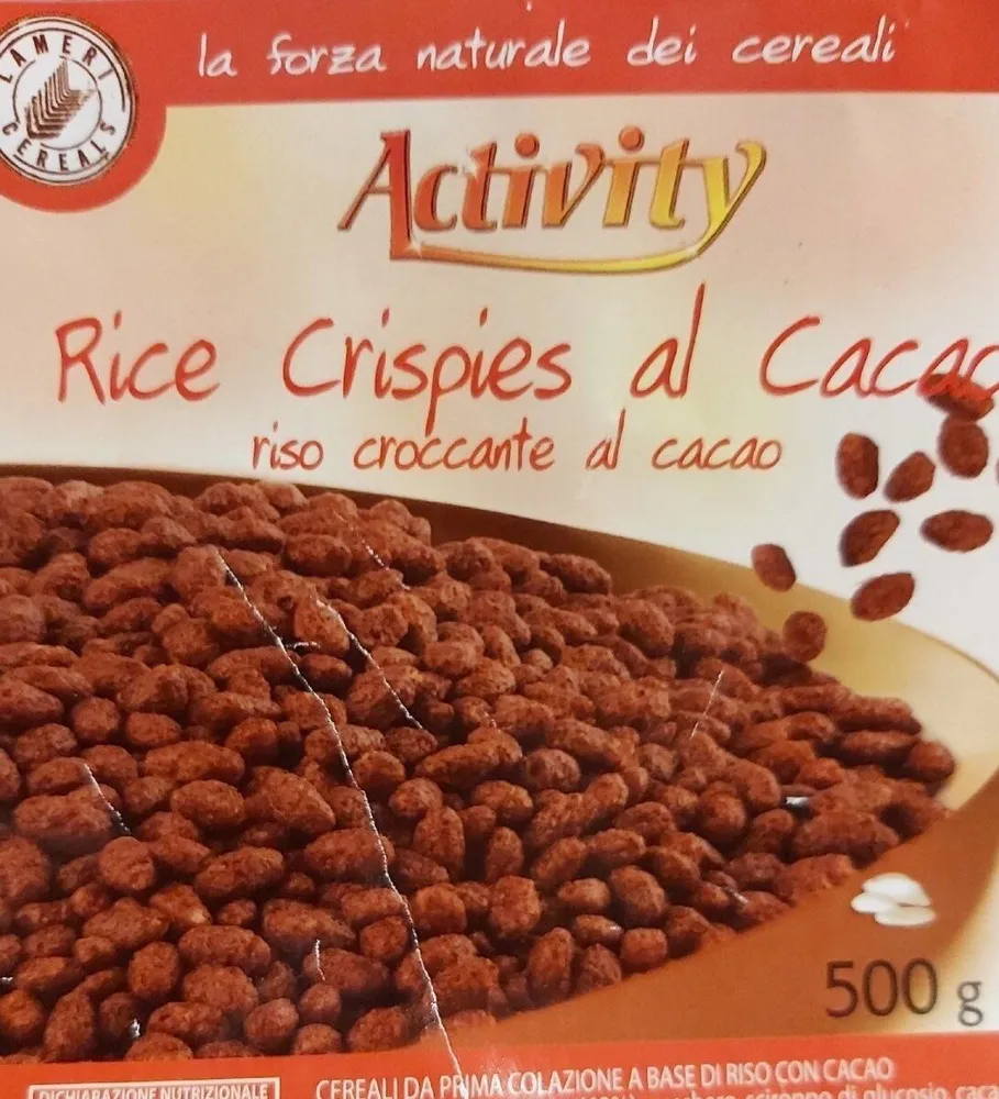 Rice crisps al cacao