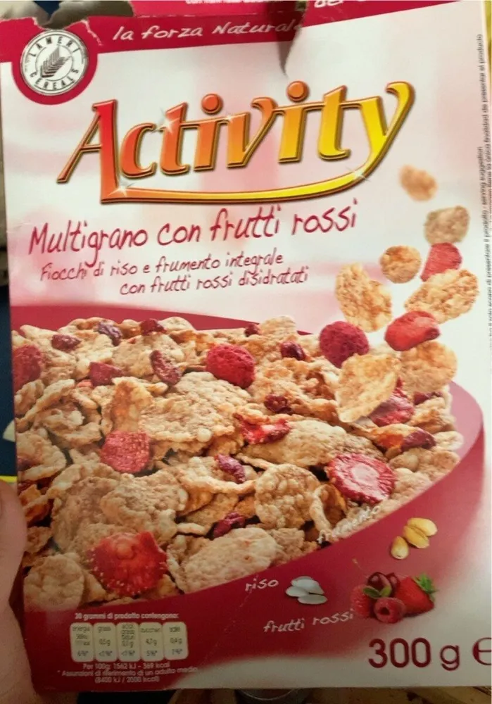 Multigrano con frutti rossi