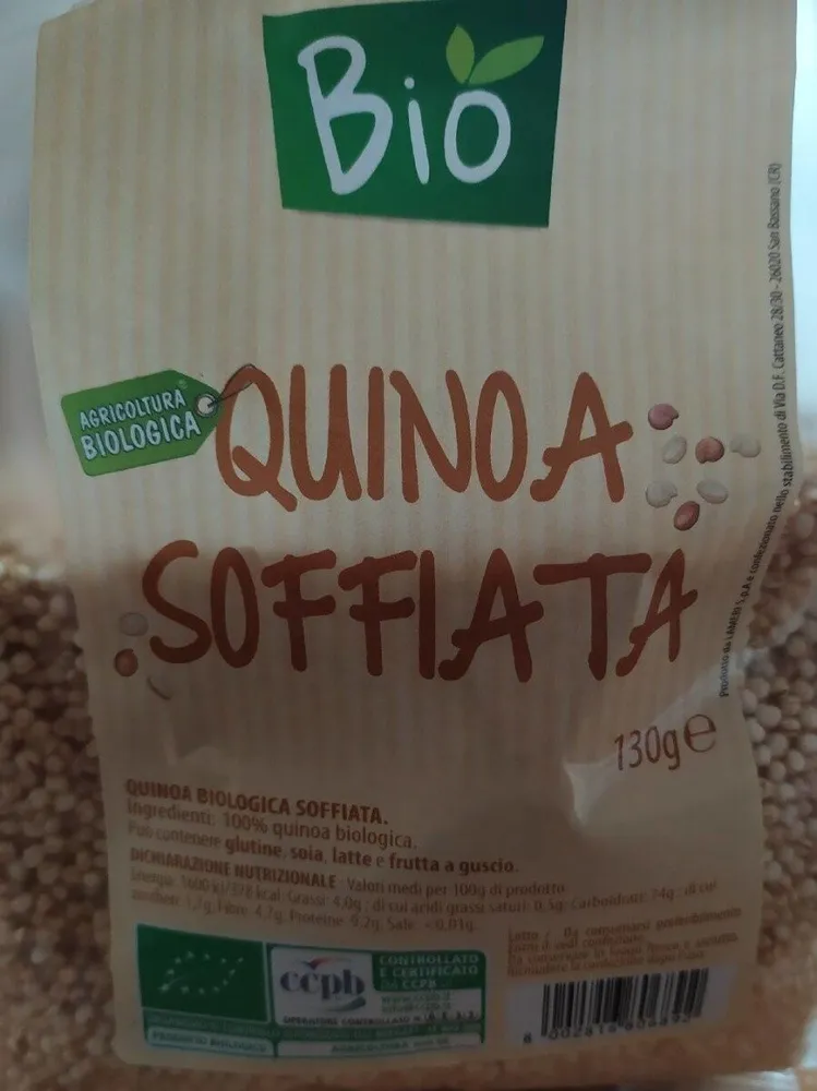 Quinoa soffiata