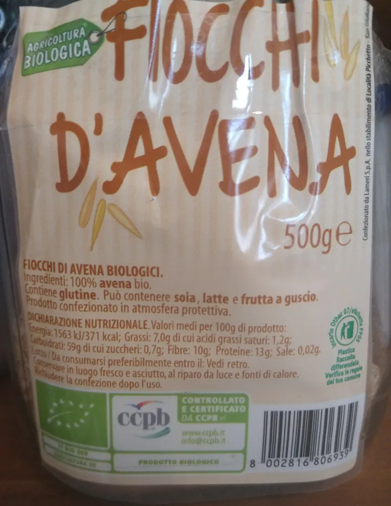 Fiocchi di avena