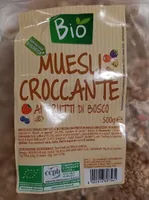 Muesli croccante ai frutti di bosco