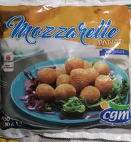 Mozzarelle panate surgelate