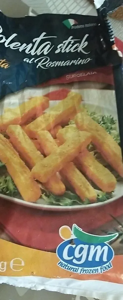 Bàtonnets de Polenta au Romarin