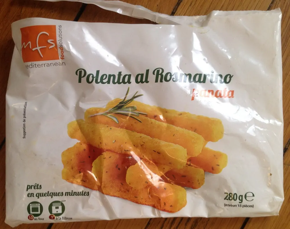 Stick di polenta al rosmarino
