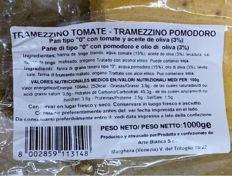 Tramezzino Tomate