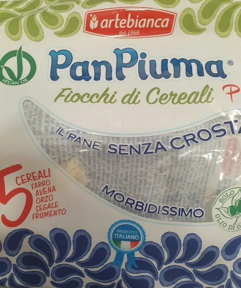Pan Piuma fiocchi di cereali