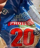 Pane senza crosta proteine