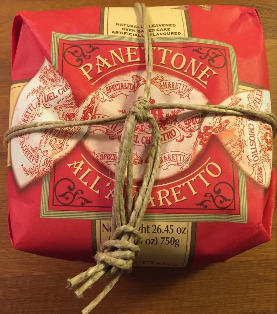 Panettone all' amaretto