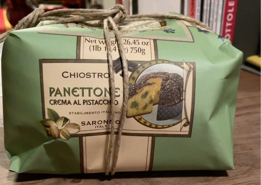 Panettone Crema al pistacchio