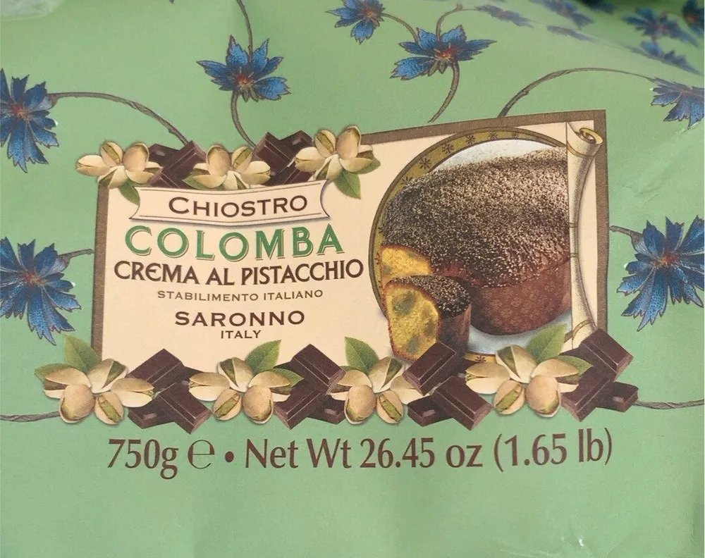 Colomba al pistacchio
