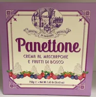 Panettone Crema al Mascarpone e Frutti di Bosco