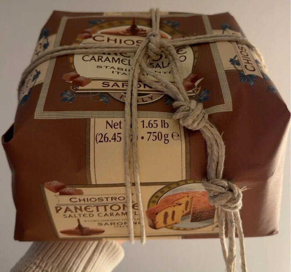 Panettone caramello salato