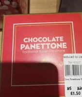 Chocolate panettone