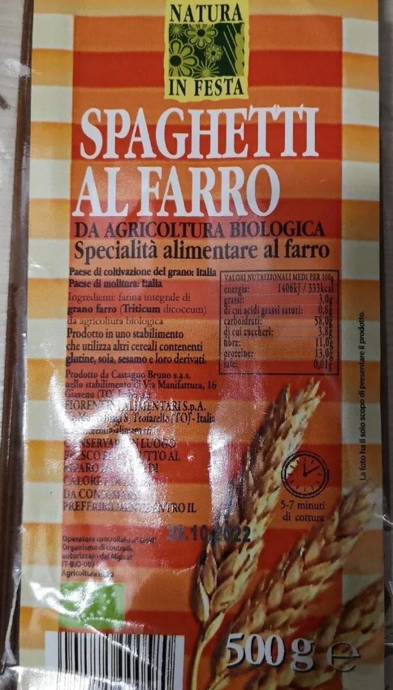 Spaghetti al farro
